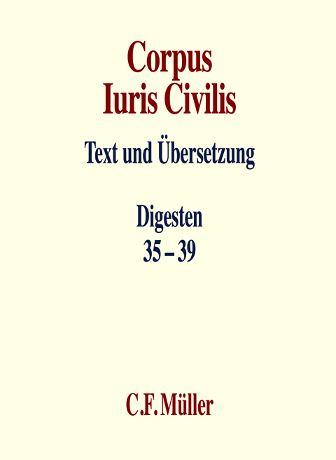Ansicht: Corpus Iuris Civilis VI