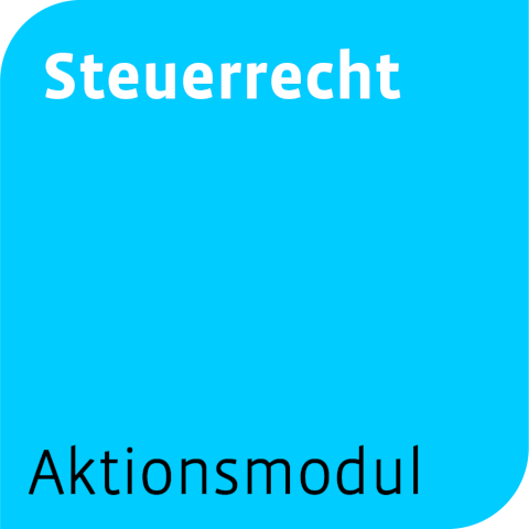 Ansicht: Aktionsmodul Steuerrecht